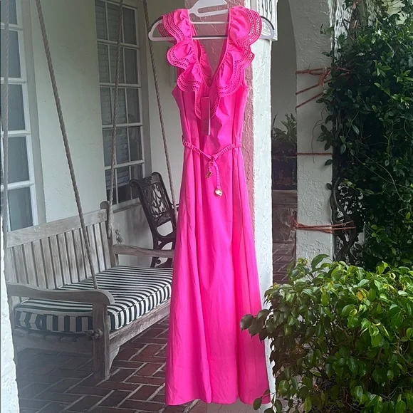 Lilly Pulitzer Pink Maxi Dress - Picture 3 of 16